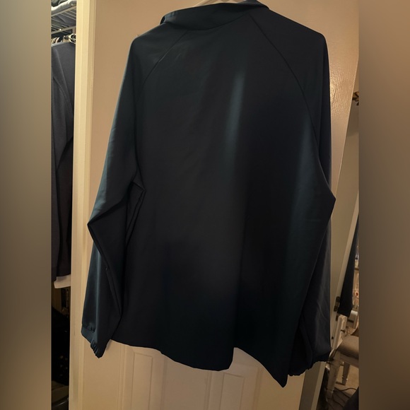 adidas Men's Core Novelty Versatile Jacket Navy Blue Size XL - Picture 4 of 4